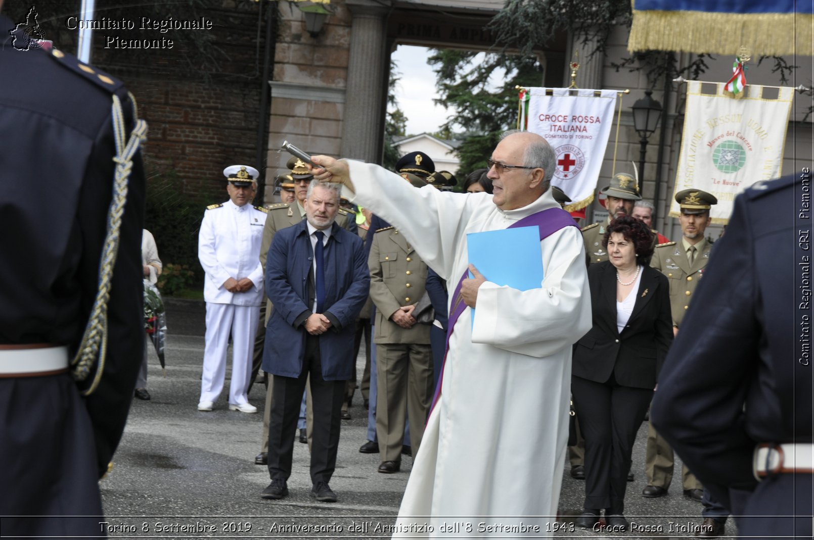 Torino 8 Settembre 2019 - Anniversario dell'Armistizio dell'8 Settembre 1943 - Croce Rossa Italiana