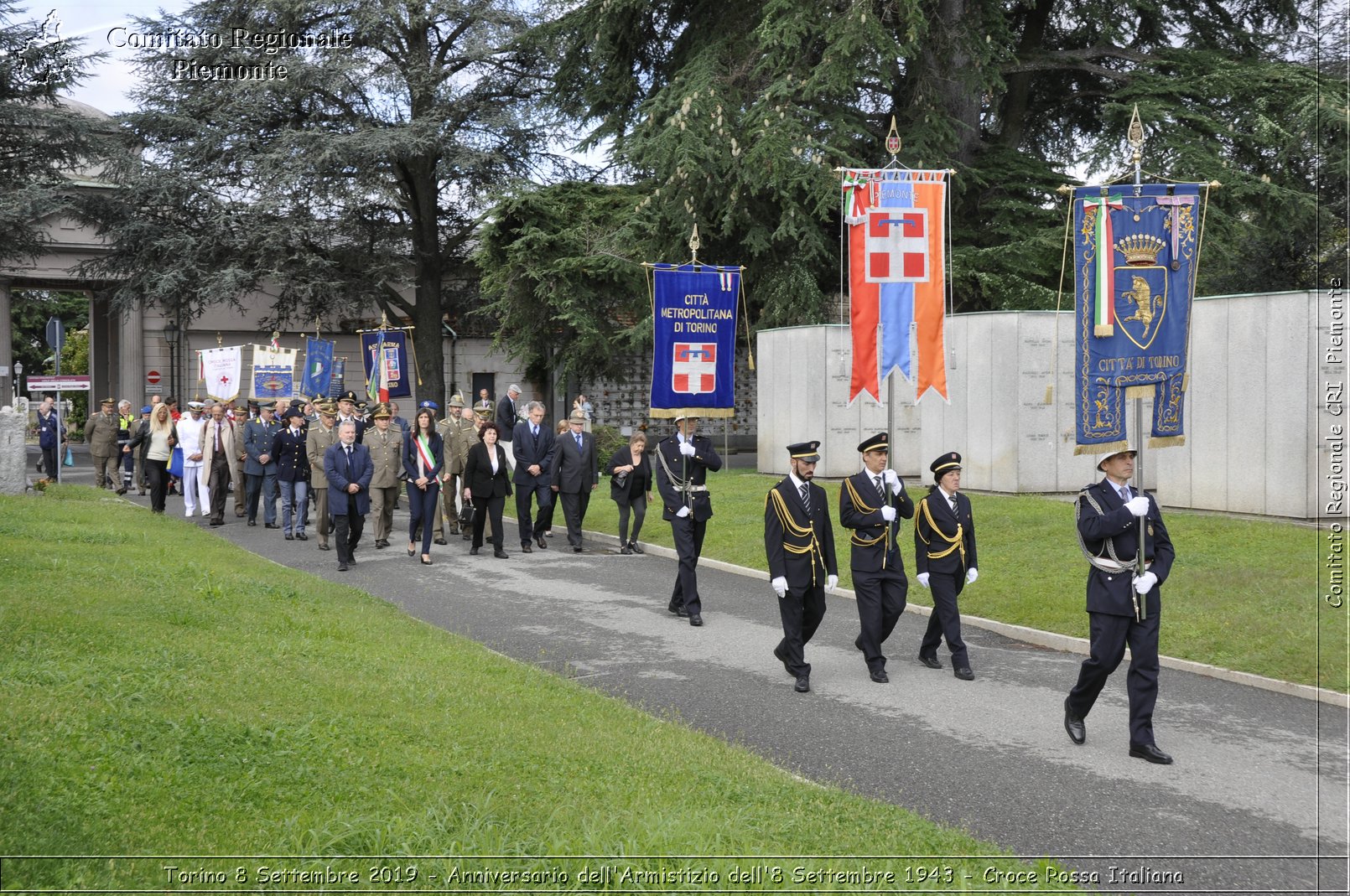 Torino 8 Settembre 2019 - Anniversario dell'Armistizio dell'8 Settembre 1943 - Croce Rossa Italiana