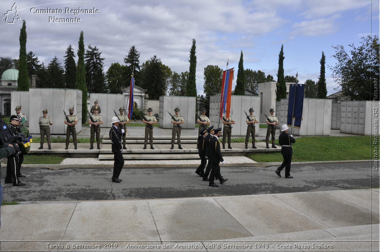 Torino 8 Settembre 2019 - Anniversario dell'Armistizio dell'8 Settembre 1943 - Croce Rossa Italiana