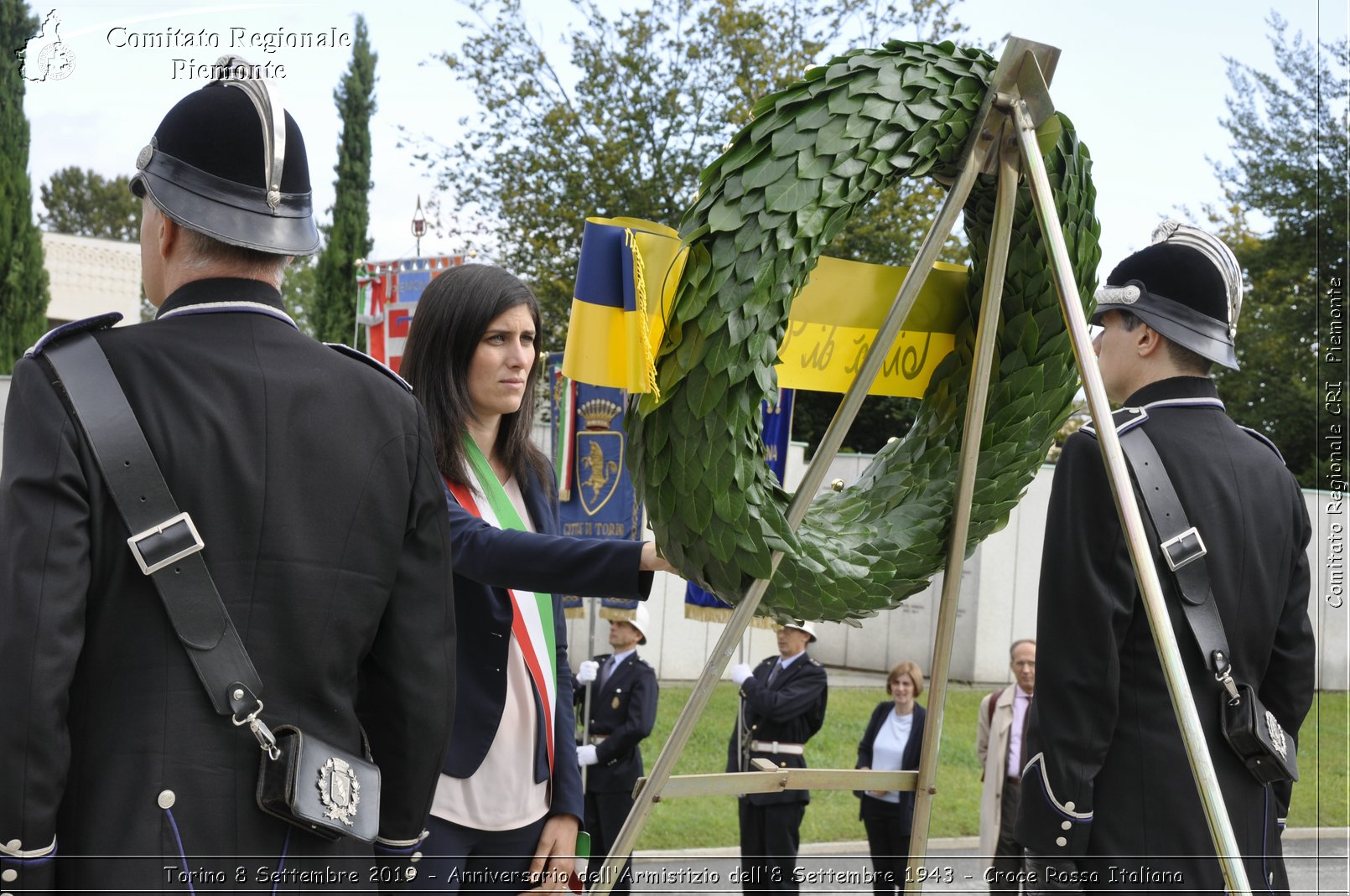 Torino 8 Settembre 2019 - Anniversario dell'Armistizio dell'8 Settembre 1943 - Croce Rossa Italiana