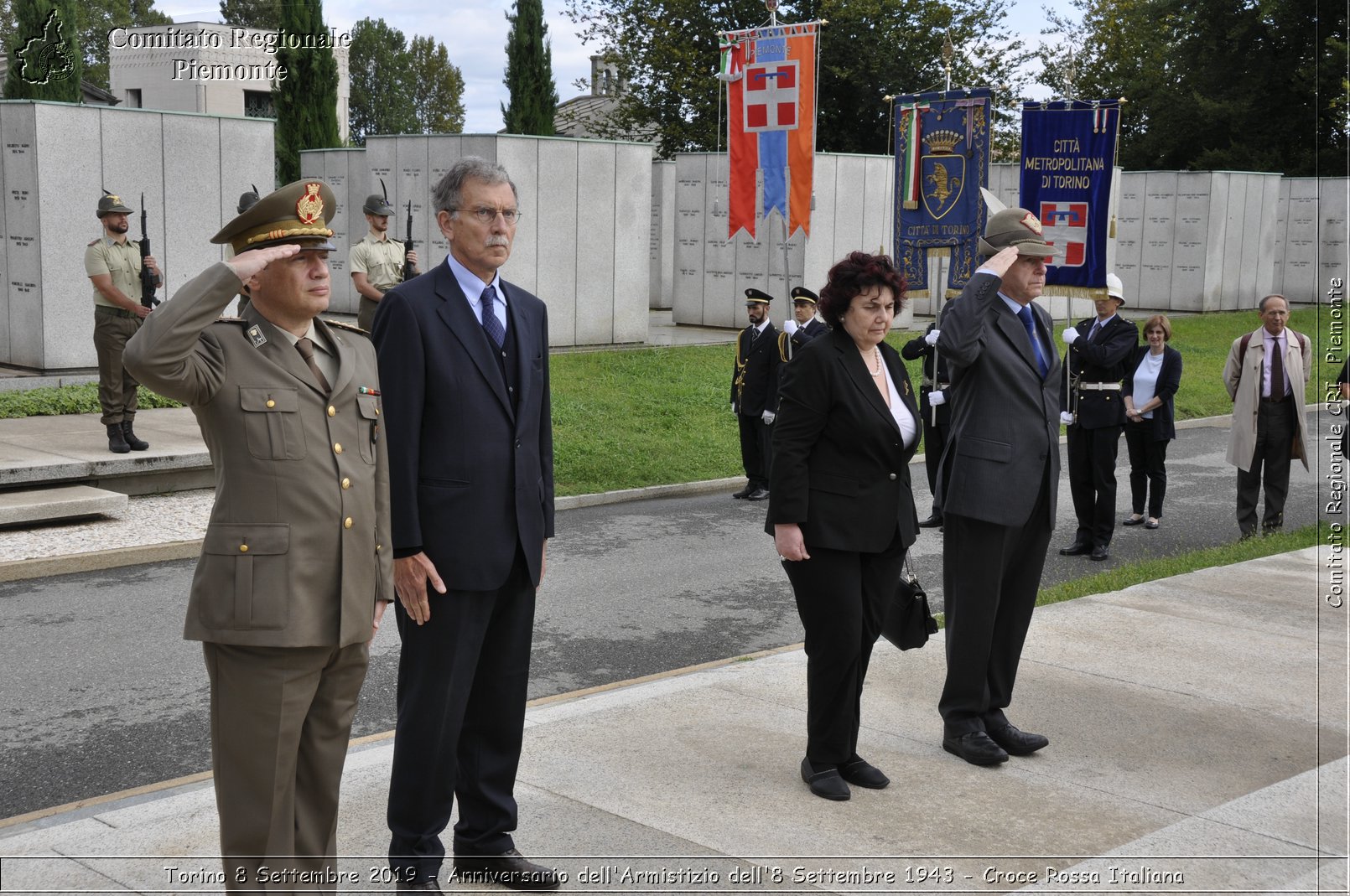 Torino 8 Settembre 2019 - Anniversario dell'Armistizio dell'8 Settembre 1943 - Croce Rossa Italiana