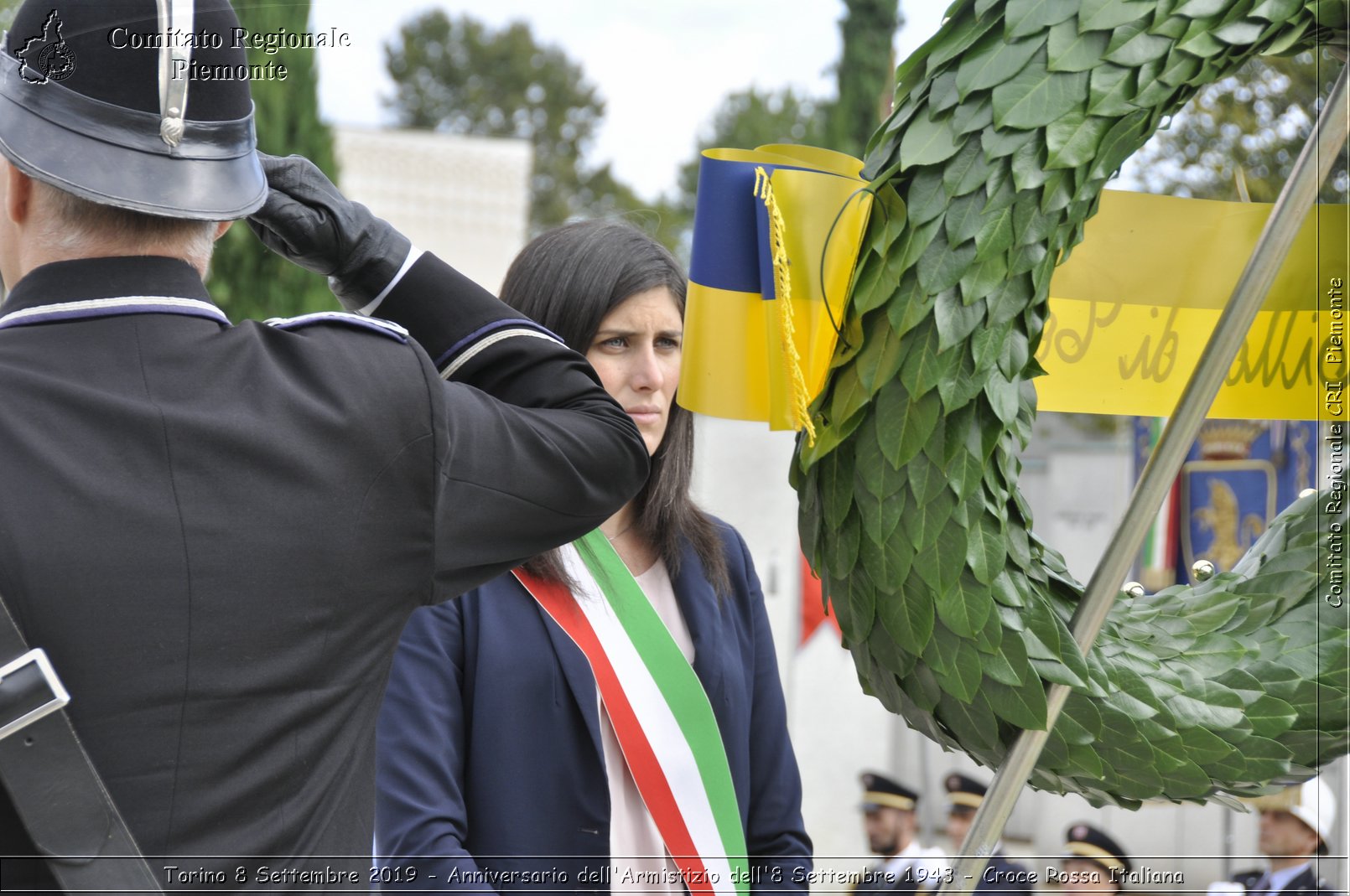 Torino 8 Settembre 2019 - Anniversario dell'Armistizio dell'8 Settembre 1943 - Croce Rossa Italiana