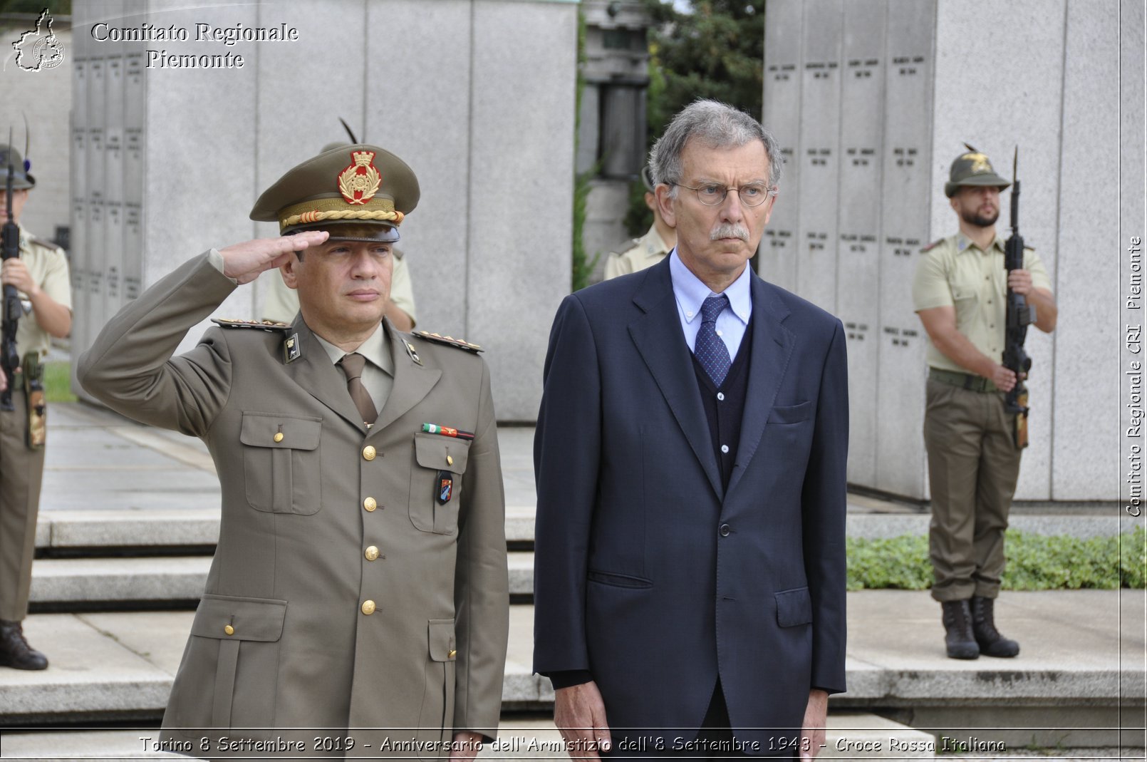 Torino 8 Settembre 2019 - Anniversario dell'Armistizio dell'8 Settembre 1943 - Croce Rossa Italiana