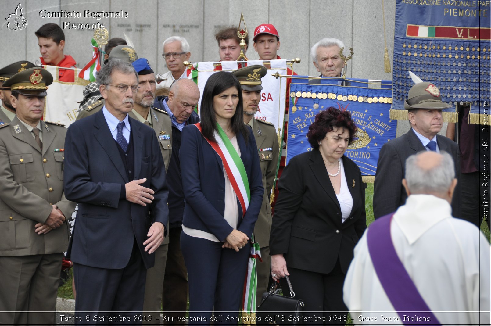 Torino 8 Settembre 2019 - Anniversario dell'Armistizio dell'8 Settembre 1943 - Croce Rossa Italiana