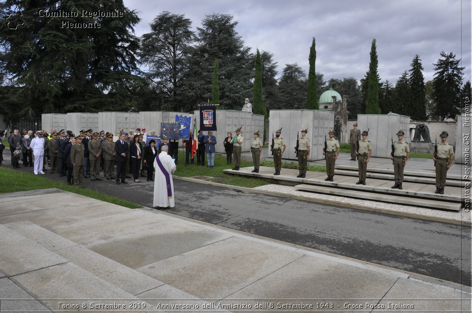 Torino 8 Settembre 2019 - Anniversario dell'Armistizio dell'8 Settembre 1943 - Croce Rossa Italiana