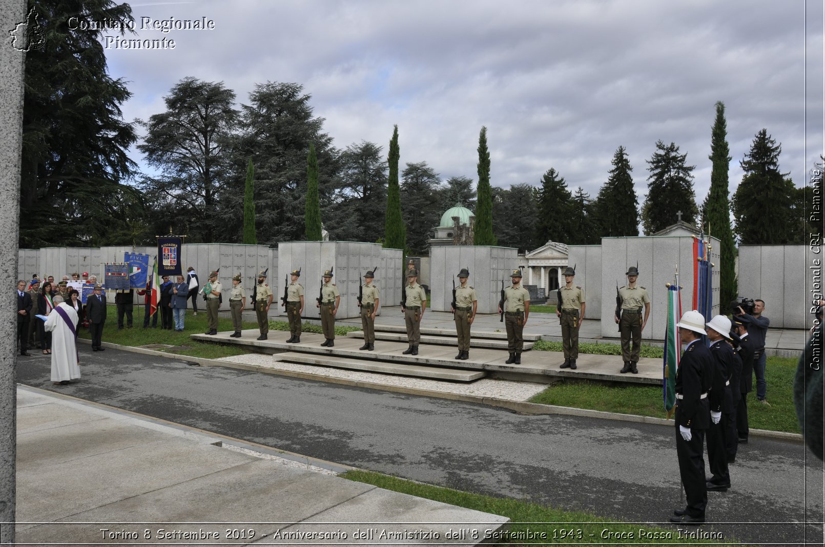 Torino 8 Settembre 2019 - Anniversario dell'Armistizio dell'8 Settembre 1943 - Croce Rossa Italiana