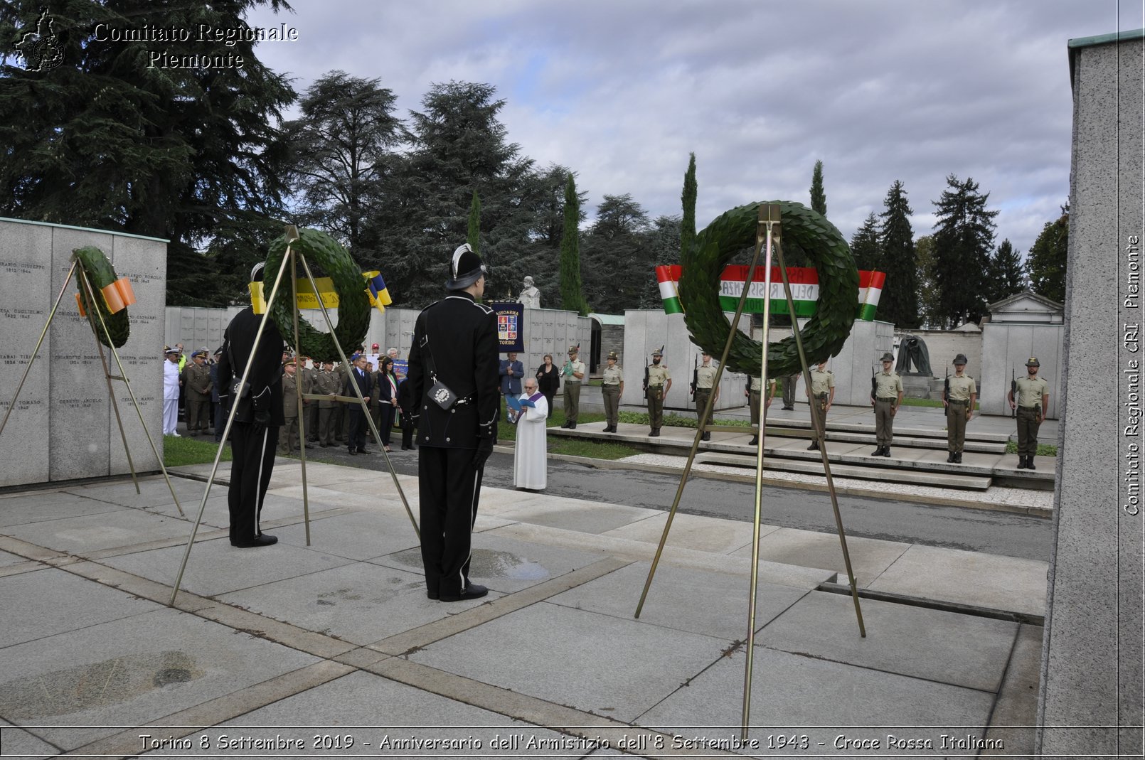 Torino 8 Settembre 2019 - Anniversario dell'Armistizio dell'8 Settembre 1943 - Croce Rossa Italiana