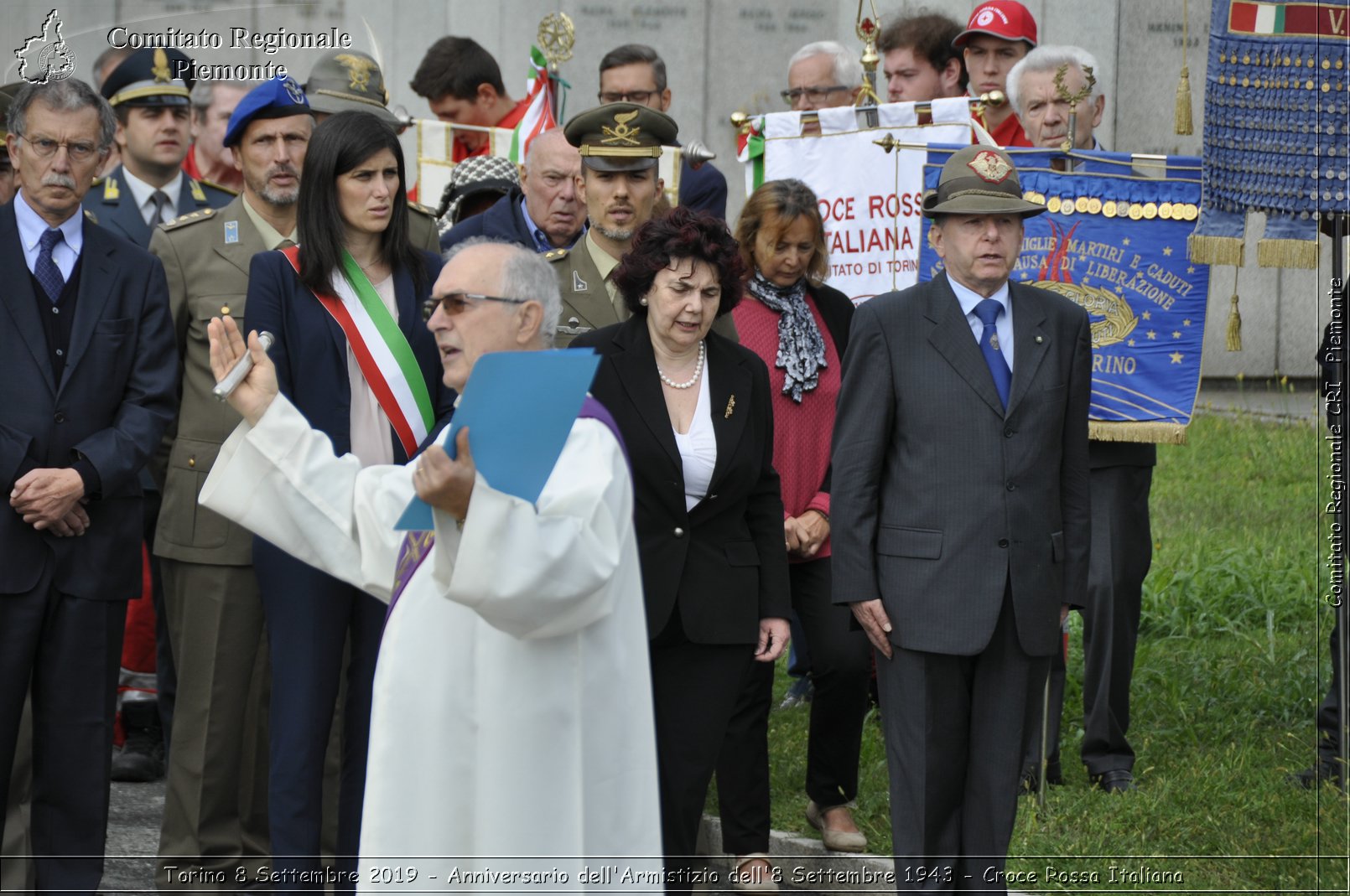 Torino 8 Settembre 2019 - Anniversario dell'Armistizio dell'8 Settembre 1943 - Croce Rossa Italiana