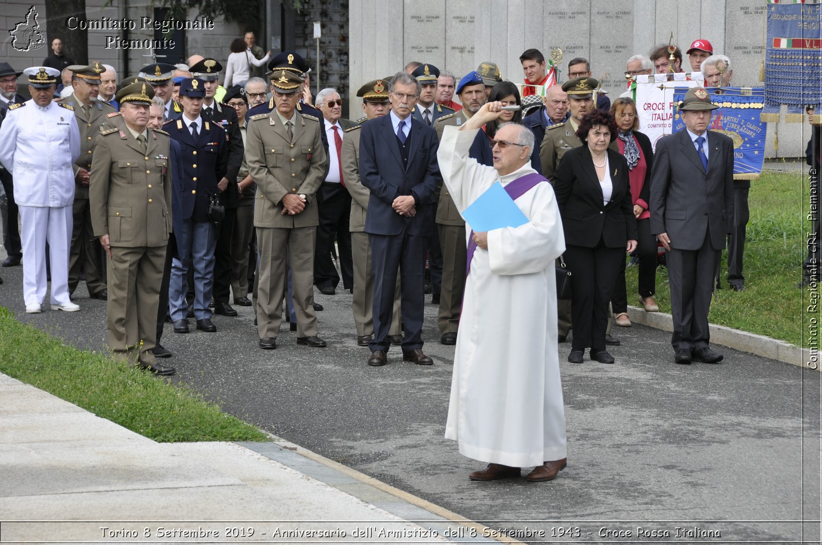 Torino 8 Settembre 2019 - Anniversario dell'Armistizio dell'8 Settembre 1943 - Croce Rossa Italiana