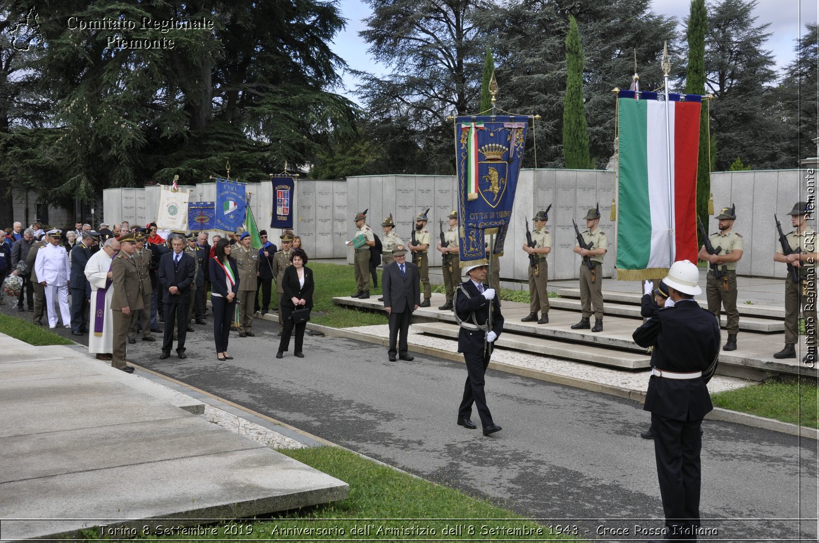 Torino 8 Settembre 2019 - Anniversario dell'Armistizio dell'8 Settembre 1943 - Croce Rossa Italiana