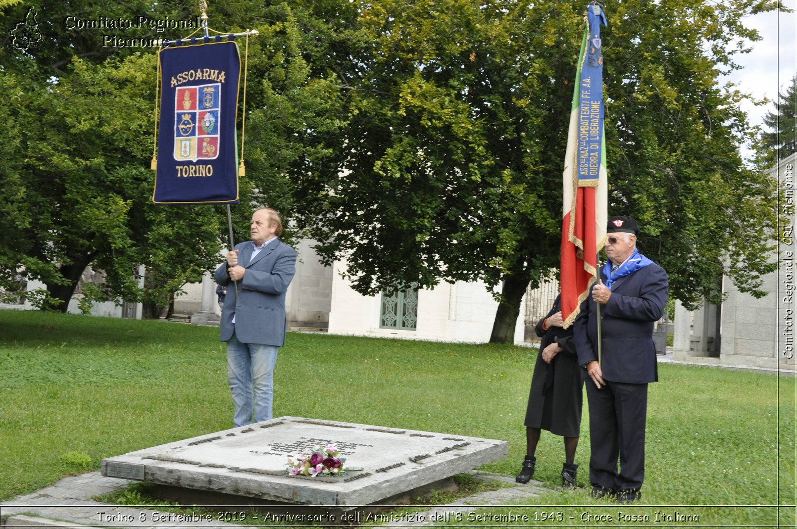 Torino 8 Settembre 2019 - Anniversario dell'Armistizio dell'8 Settembre 1943 - Croce Rossa Italiana