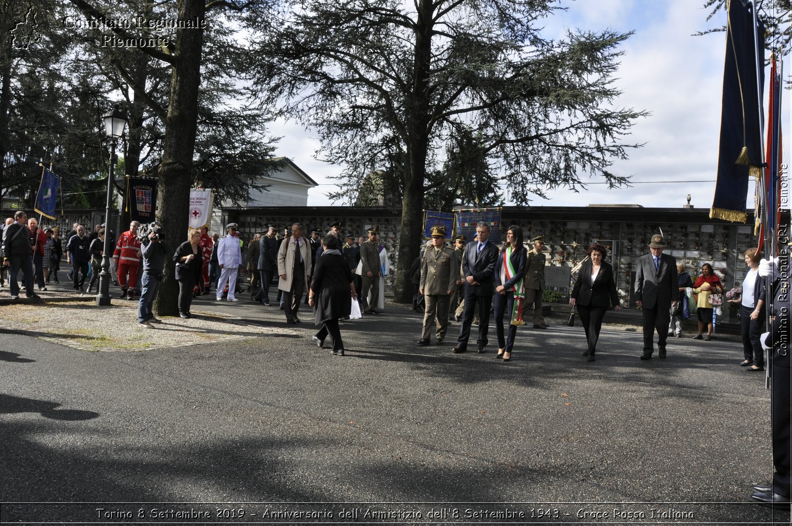 Torino 8 Settembre 2019 - Anniversario dell'Armistizio dell'8 Settembre 1943 - Croce Rossa Italiana