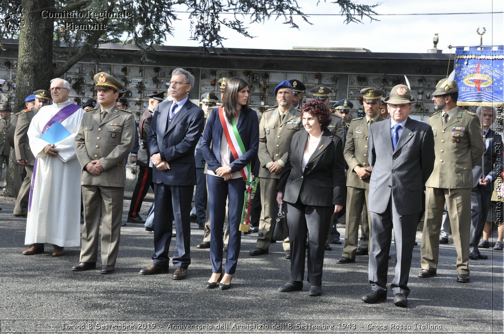 Torino 8 Settembre 2019 - Anniversario dell'Armistizio dell'8 Settembre 1943 - Croce Rossa Italiana