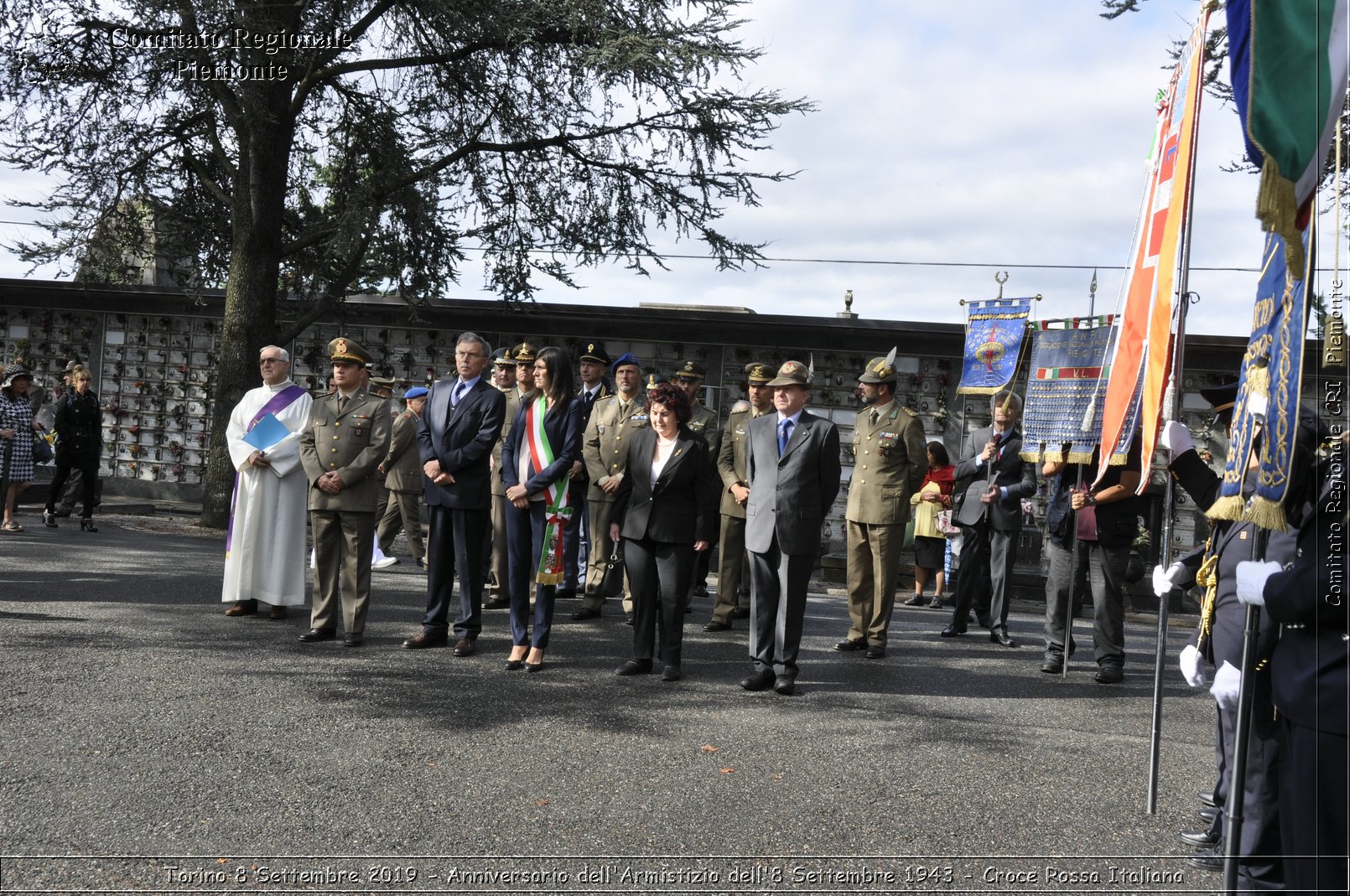 Torino 8 Settembre 2019 - Anniversario dell'Armistizio dell'8 Settembre 1943 - Croce Rossa Italiana