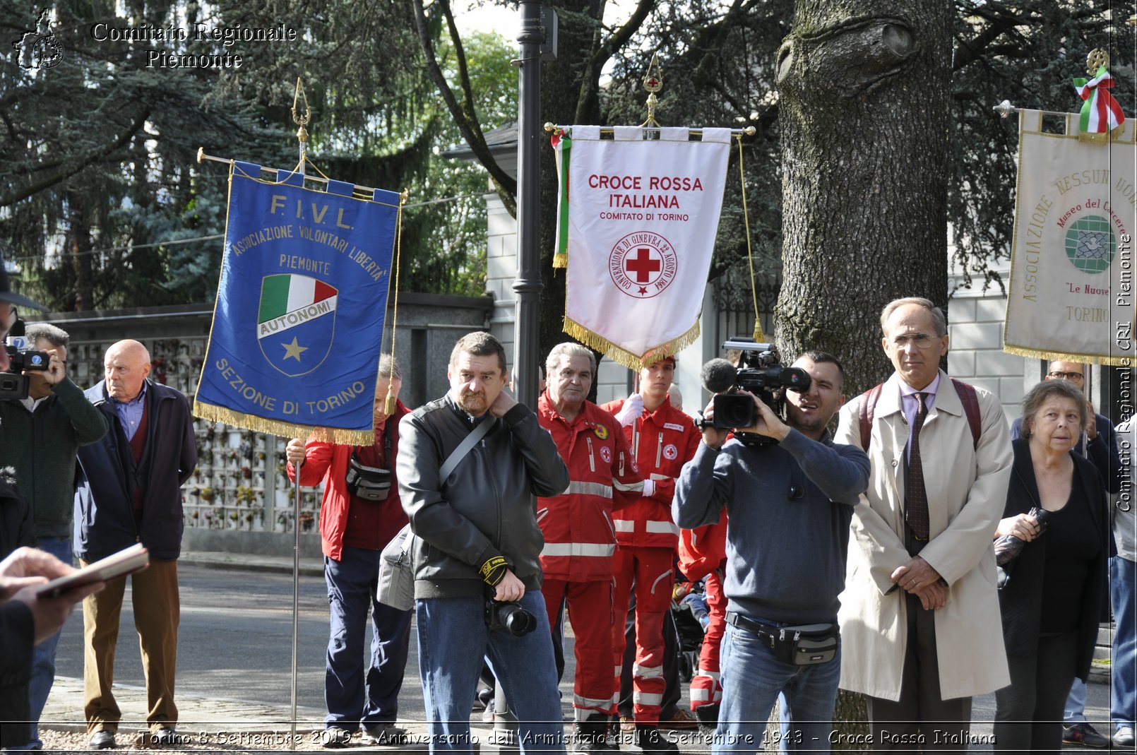 Torino 8 Settembre 2019 - Anniversario dell'Armistizio dell'8 Settembre 1943 - Croce Rossa Italiana