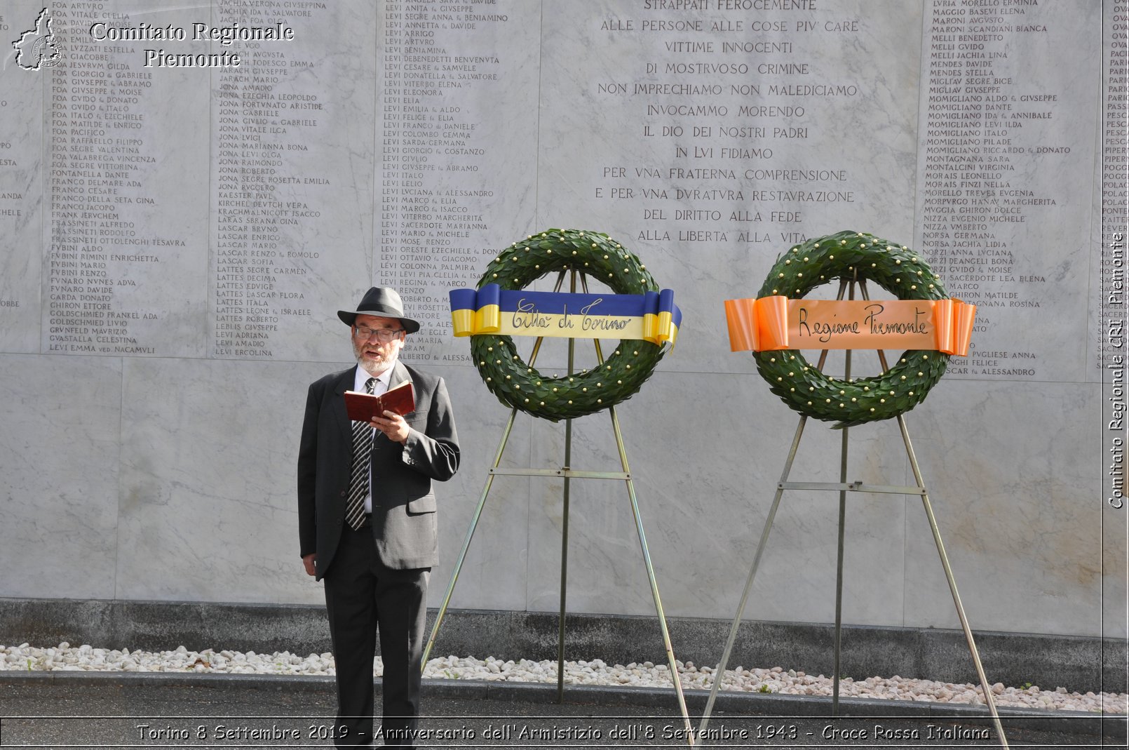 Torino 8 Settembre 2019 - Anniversario dell'Armistizio dell'8 Settembre 1943 - Croce Rossa Italiana