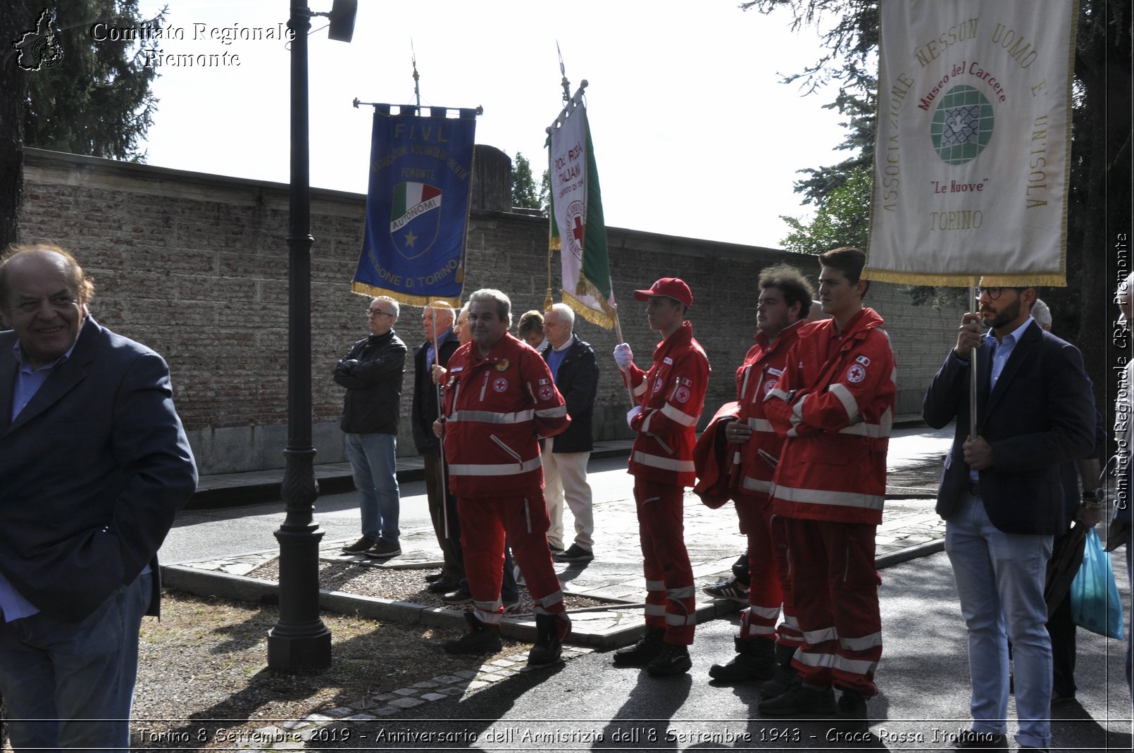 Torino 8 Settembre 2019 - Anniversario dell'Armistizio dell'8 Settembre 1943 - Croce Rossa Italiana