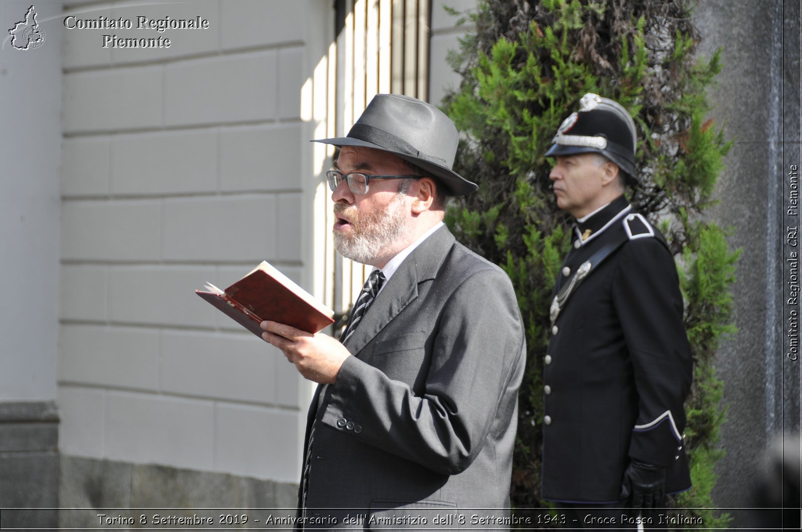 Torino 8 Settembre 2019 - Anniversario dell'Armistizio dell'8 Settembre 1943 - Croce Rossa Italiana