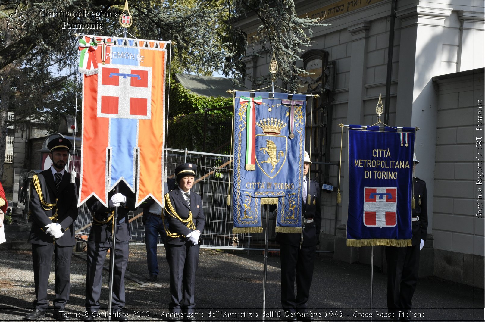 Torino 8 Settembre 2019 - Anniversario dell'Armistizio dell'8 Settembre 1943 - Croce Rossa Italiana