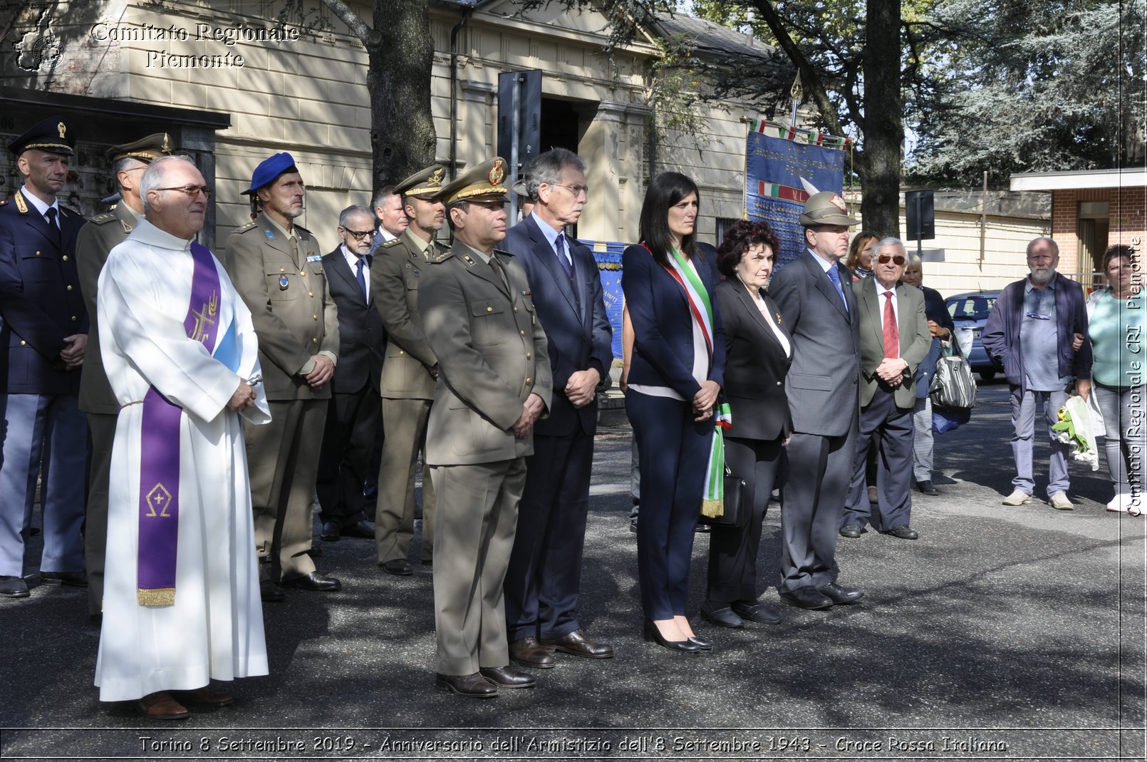 Torino 8 Settembre 2019 - Anniversario dell'Armistizio dell'8 Settembre 1943 - Croce Rossa Italiana