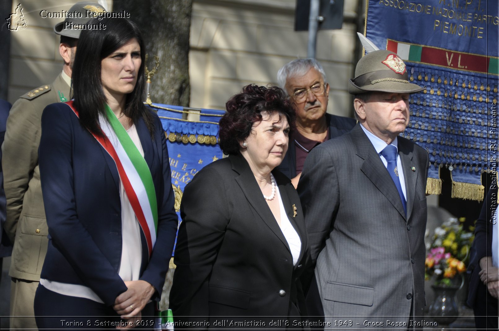 Torino 8 Settembre 2019 - Anniversario dell'Armistizio dell'8 Settembre 1943 - Croce Rossa Italiana