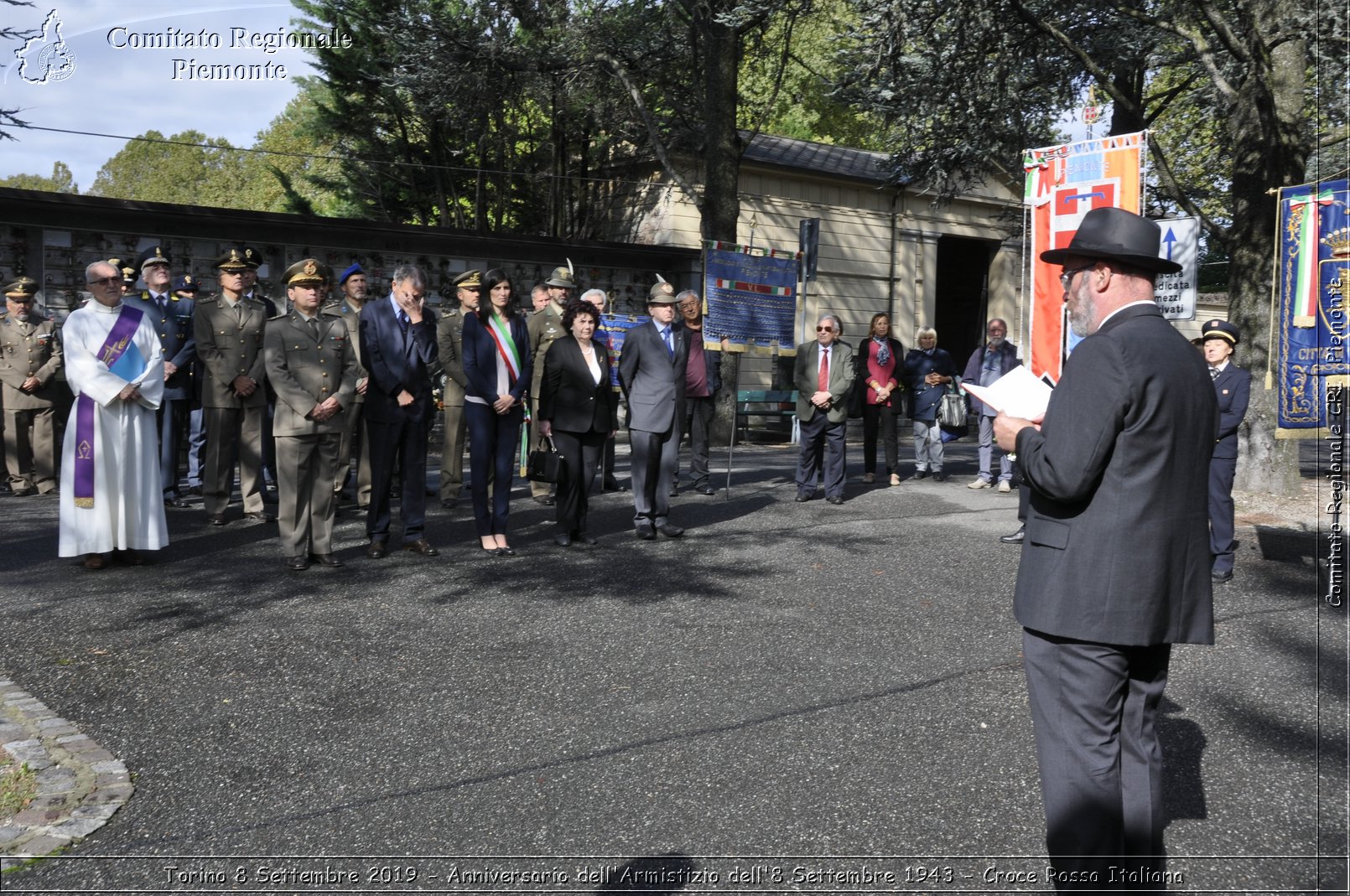 Torino 8 Settembre 2019 - Anniversario dell'Armistizio dell'8 Settembre 1943 - Croce Rossa Italiana