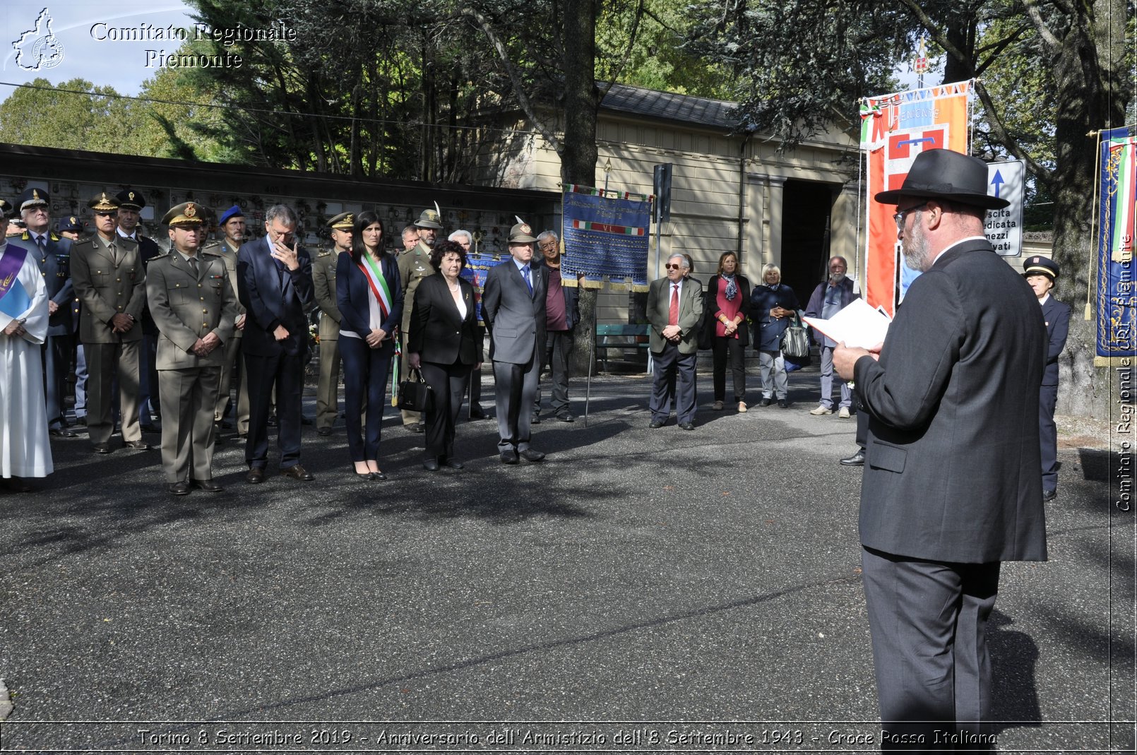 Torino 8 Settembre 2019 - Anniversario dell'Armistizio dell'8 Settembre 1943 - Croce Rossa Italiana