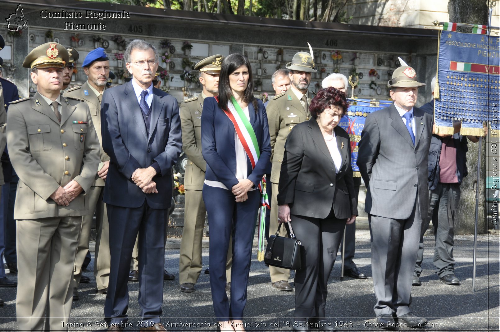 Torino 8 Settembre 2019 - Anniversario dell'Armistizio dell'8 Settembre 1943 - Croce Rossa Italiana