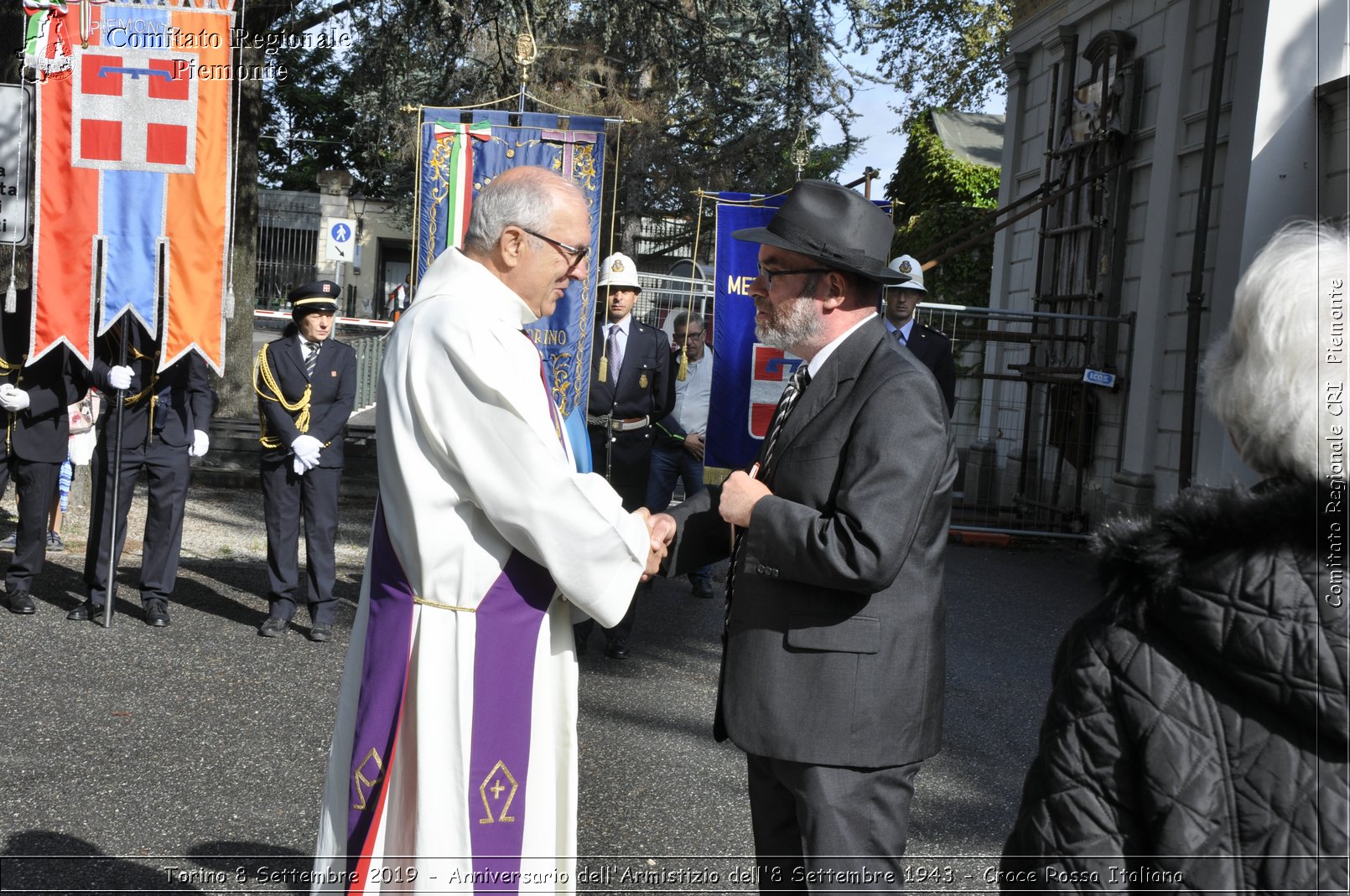 Torino 8 Settembre 2019 - Anniversario dell'Armistizio dell'8 Settembre 1943 - Croce Rossa Italiana