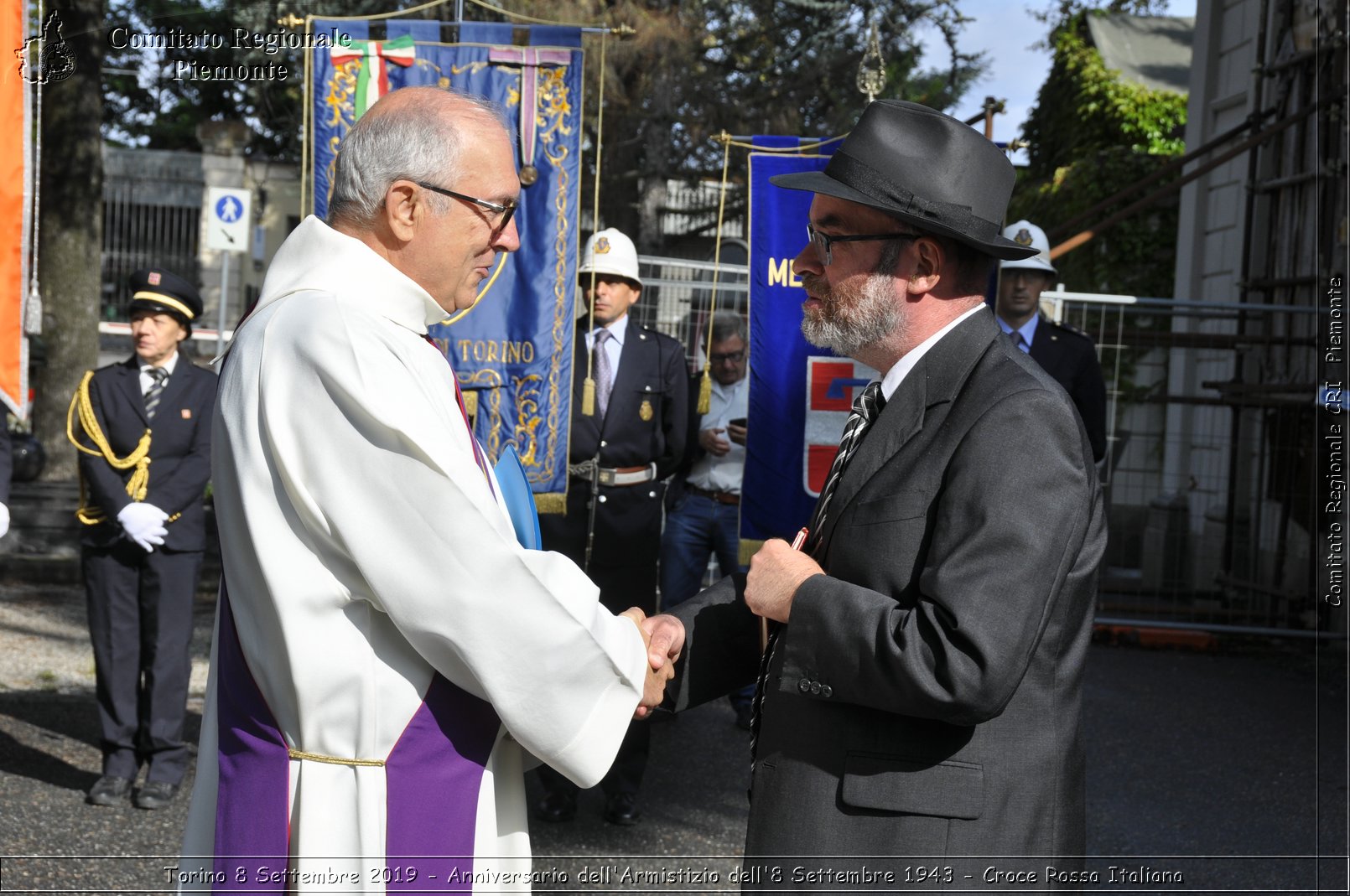 Torino 8 Settembre 2019 - Anniversario dell'Armistizio dell'8 Settembre 1943 - Croce Rossa Italiana