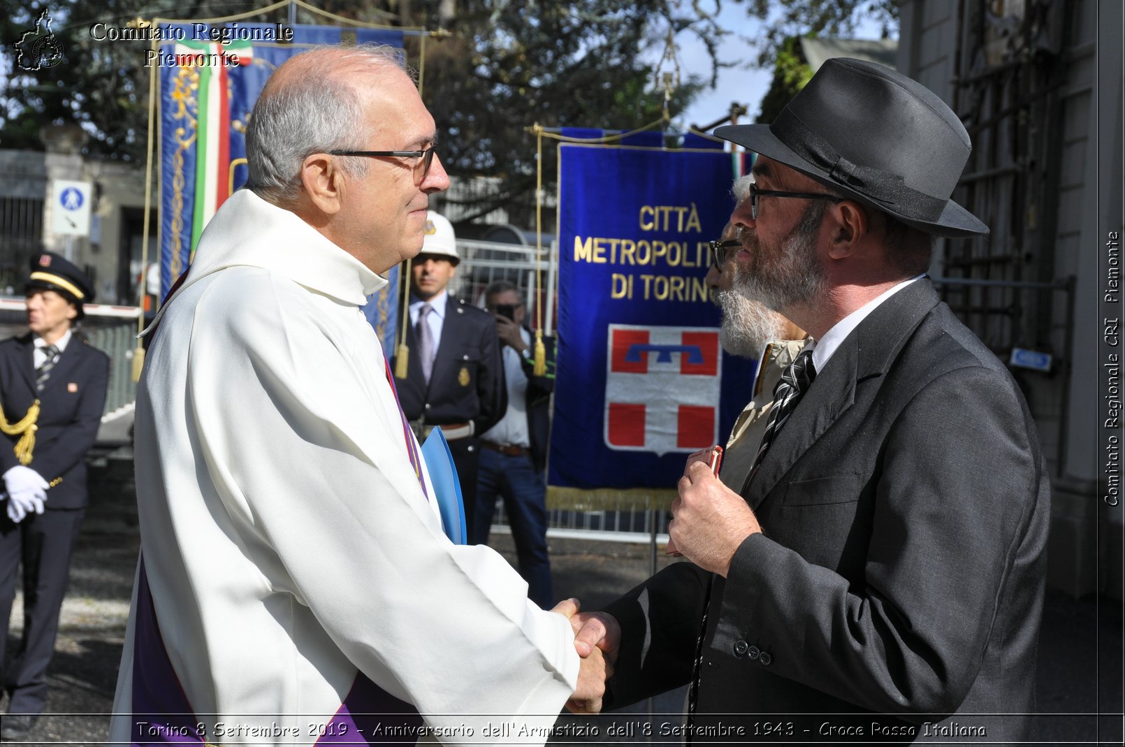 Torino 8 Settembre 2019 - Anniversario dell'Armistizio dell'8 Settembre 1943 - Croce Rossa Italiana