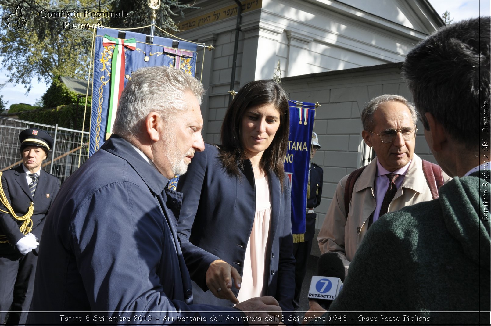 Torino 8 Settembre 2019 - Anniversario dell'Armistizio dell'8 Settembre 1943 - Croce Rossa Italiana