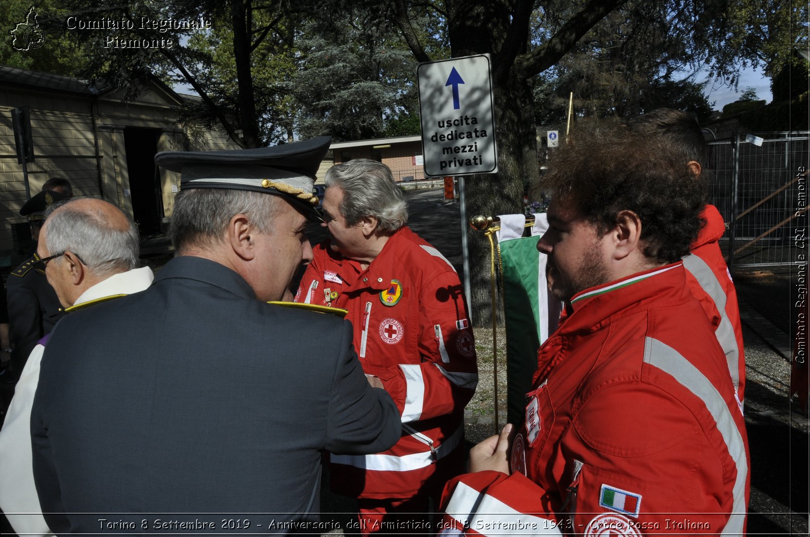 Torino 8 Settembre 2019 - Anniversario dell'Armistizio dell'8 Settembre 1943 - Croce Rossa Italiana