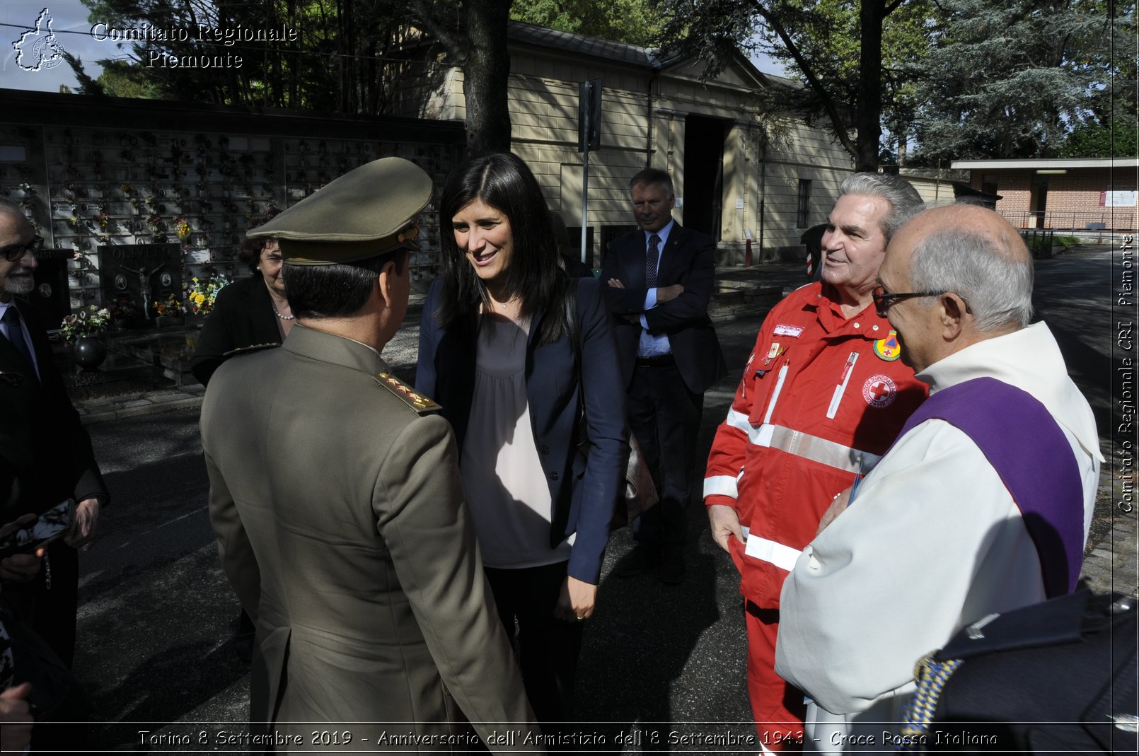 Torino 8 Settembre 2019 - Anniversario dell'Armistizio dell'8 Settembre 1943 - Croce Rossa Italiana