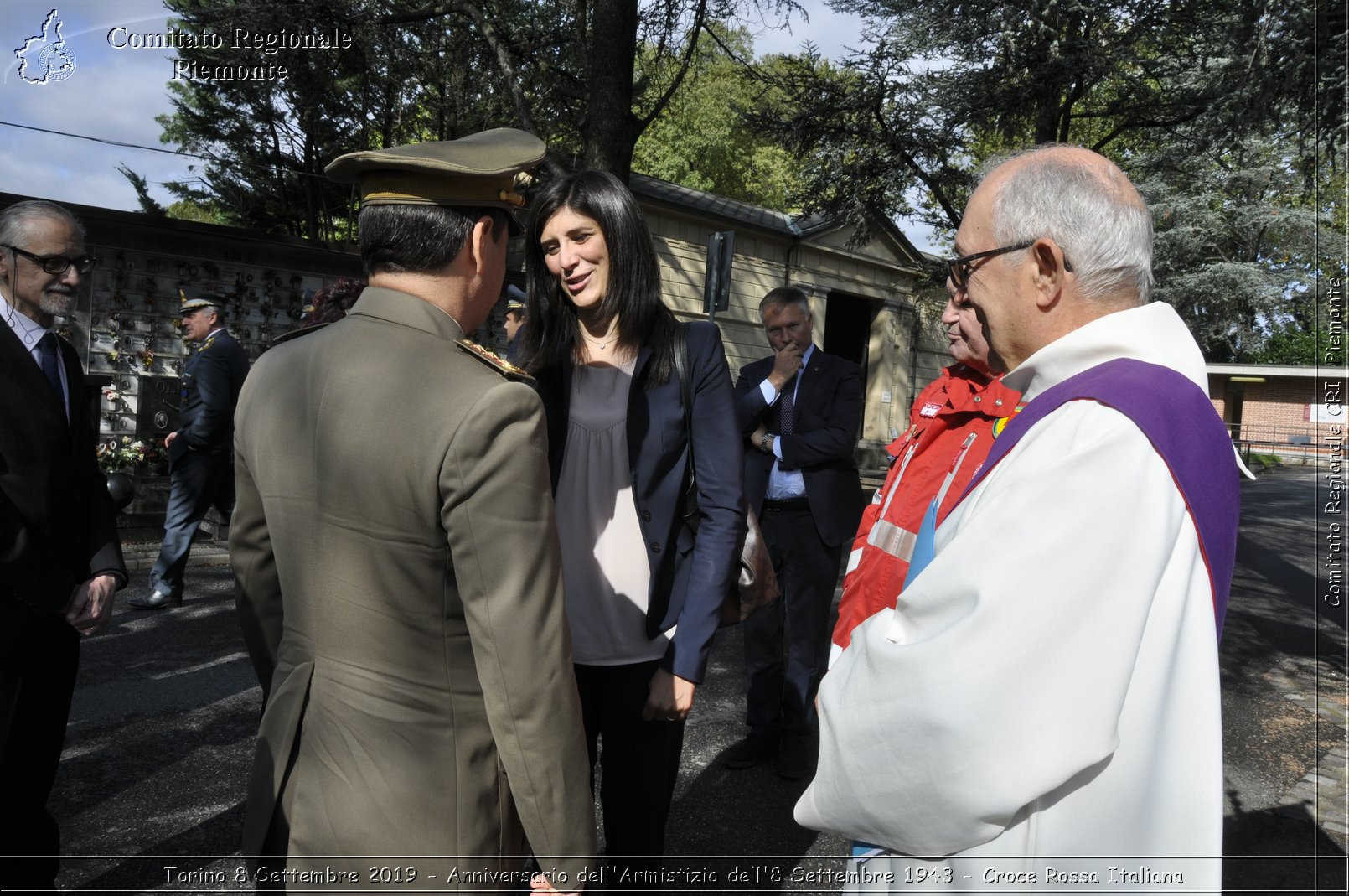 Torino 8 Settembre 2019 - Anniversario dell'Armistizio dell'8 Settembre 1943 - Croce Rossa Italiana