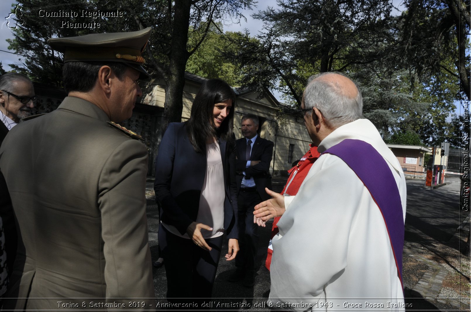 Torino 8 Settembre 2019 - Anniversario dell'Armistizio dell'8 Settembre 1943 - Croce Rossa Italiana