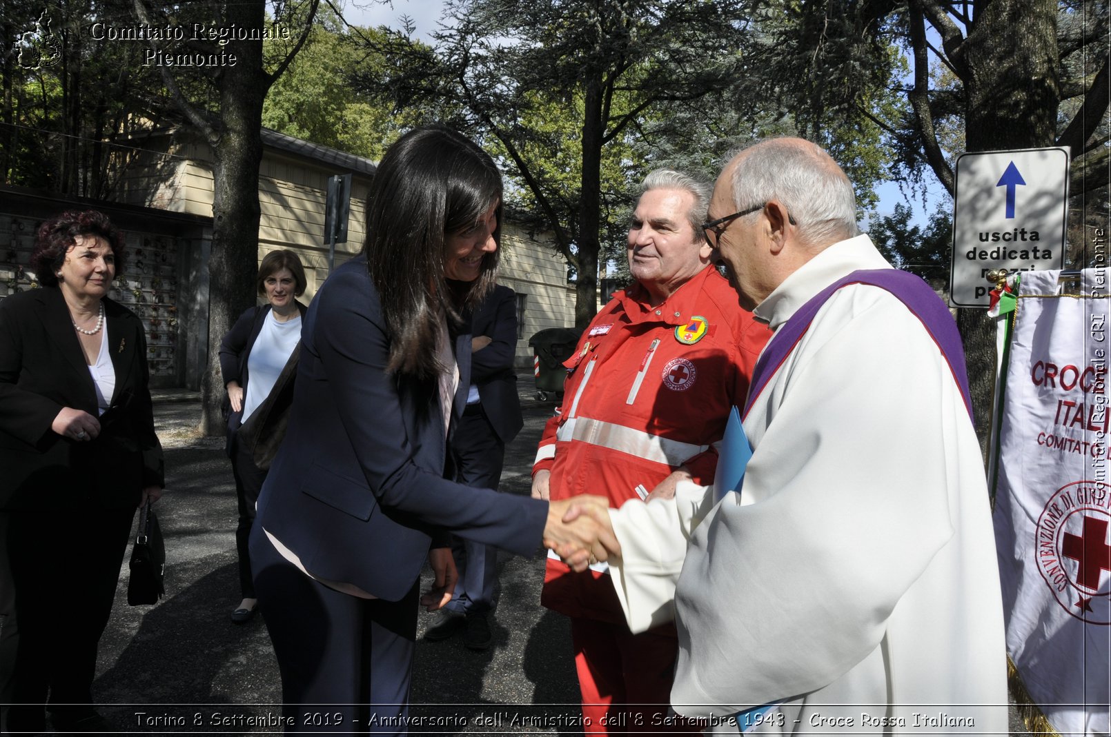 Torino 8 Settembre 2019 - Anniversario dell'Armistizio dell'8 Settembre 1943 - Croce Rossa Italiana