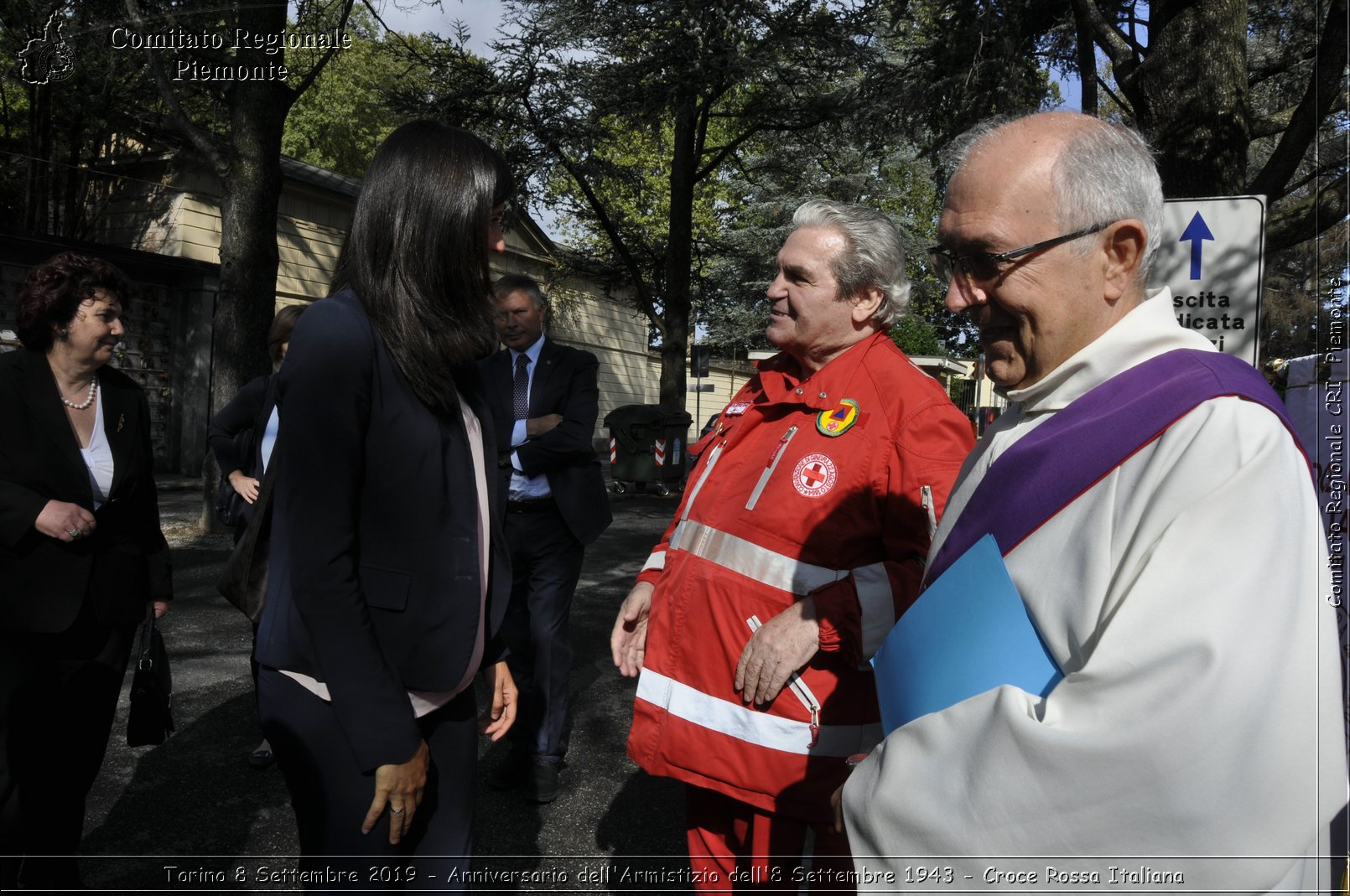 Torino 8 Settembre 2019 - Anniversario dell'Armistizio dell'8 Settembre 1943 - Croce Rossa Italiana