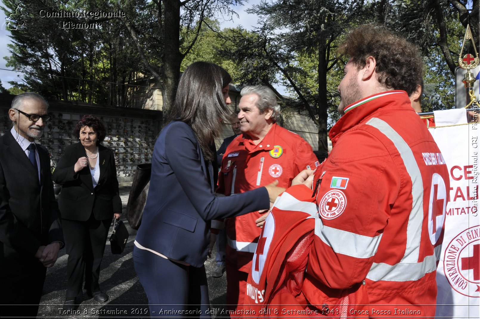 Torino 8 Settembre 2019 - Anniversario dell'Armistizio dell'8 Settembre 1943 - Croce Rossa Italiana