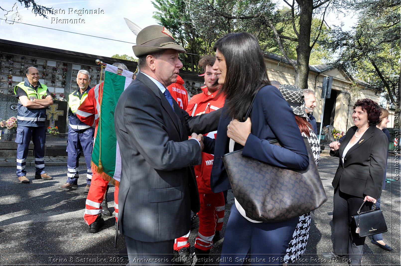 Torino 8 Settembre 2019 - Anniversario dell'Armistizio dell'8 Settembre 1943 - Croce Rossa Italiana