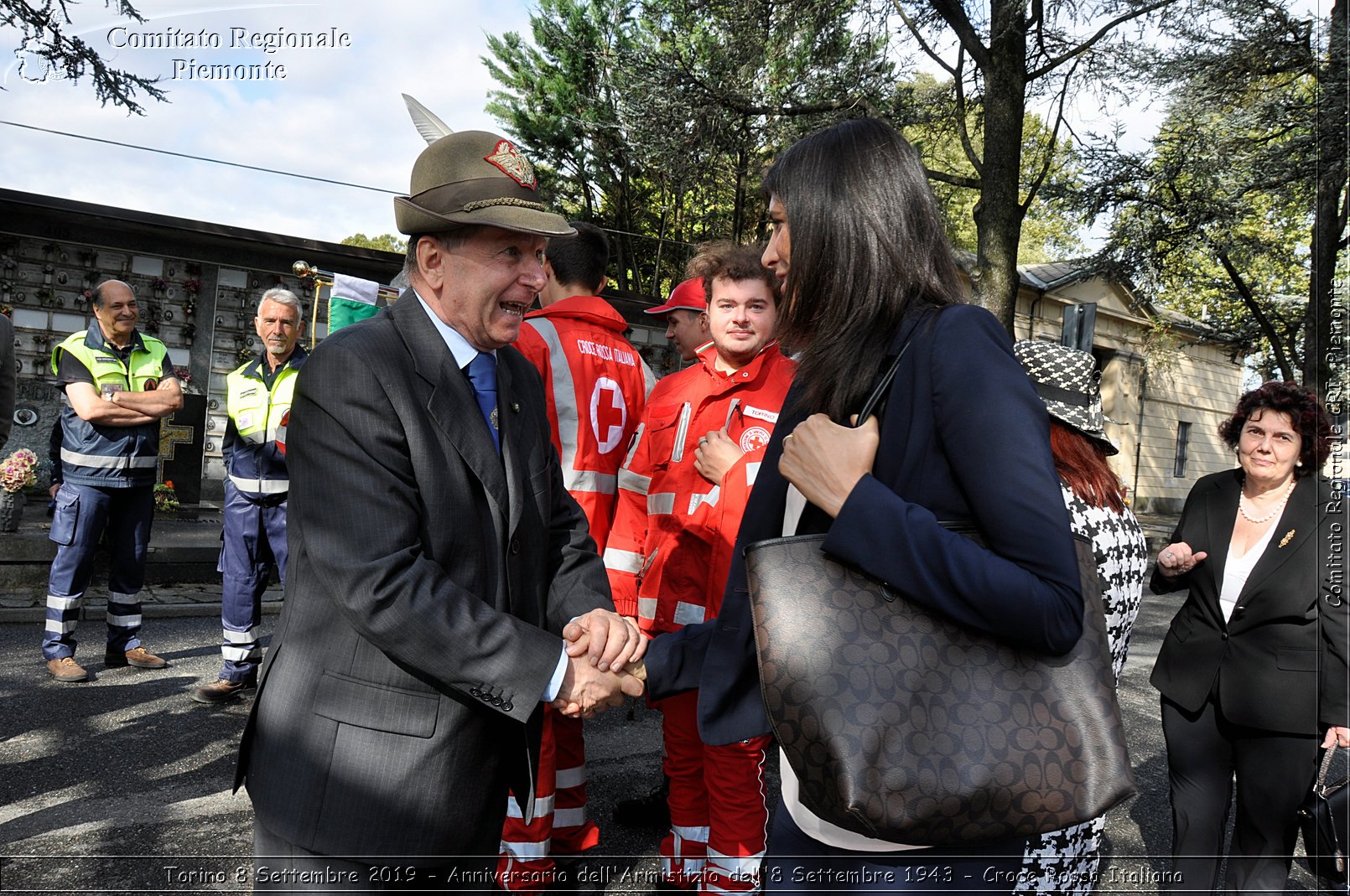 Torino 8 Settembre 2019 - Anniversario dell'Armistizio dell'8 Settembre 1943 - Croce Rossa Italiana