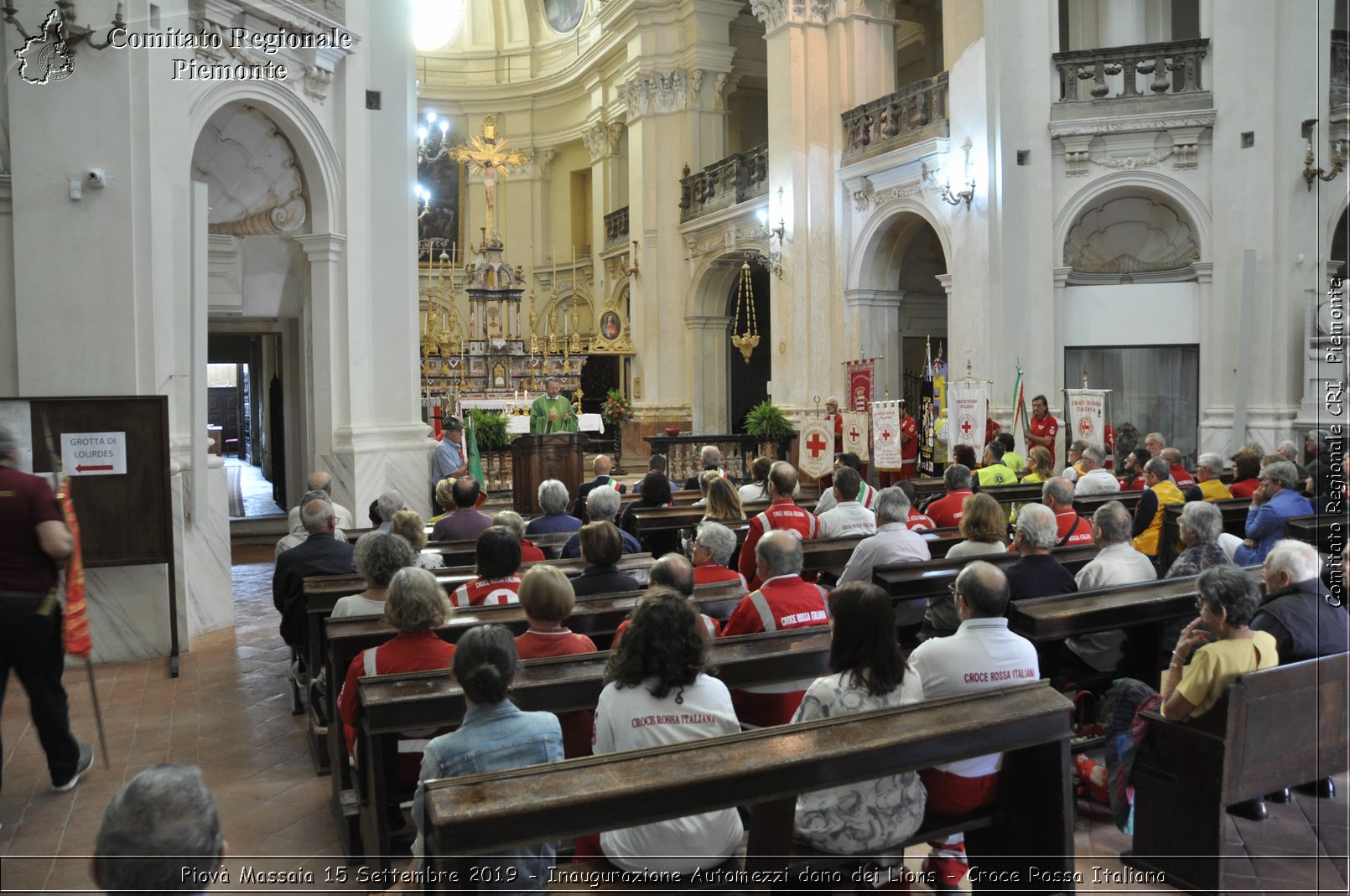 Piov Massaia 15 Settembre 2019 - Inaugurazione Automezzi dono dei Lions - Croce Rossa Italiana