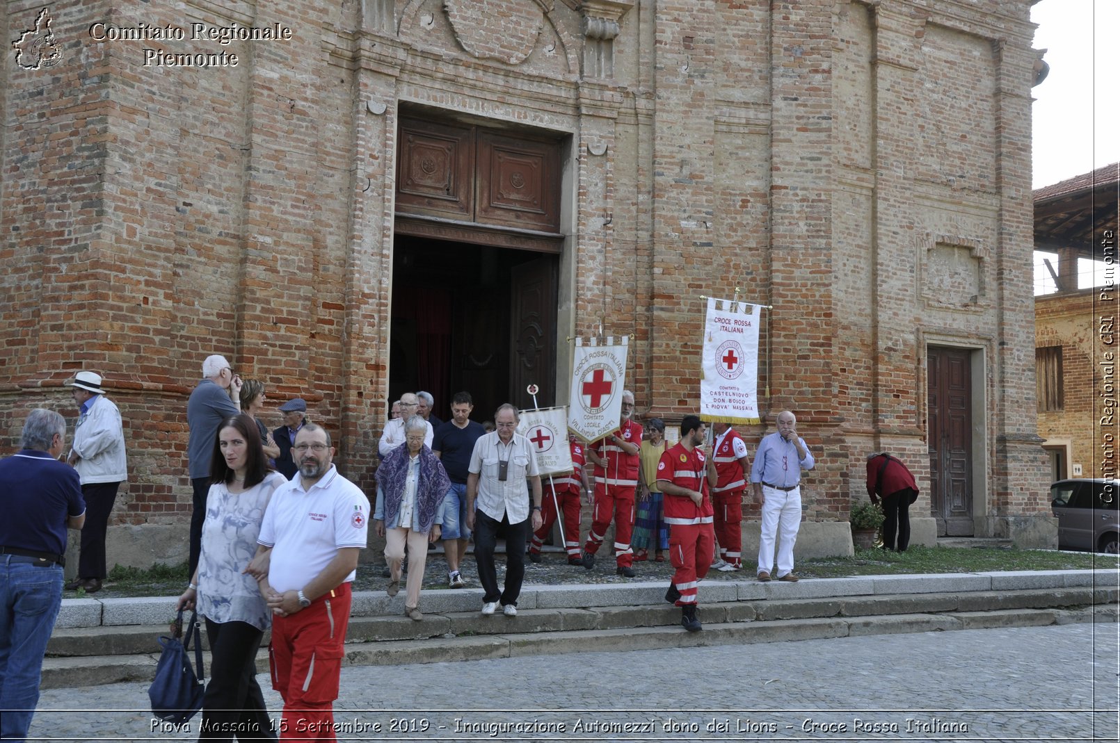 Piov Massaia 15 Settembre 2019 - Inaugurazione Automezzi dono dei Lions - Croce Rossa Italiana