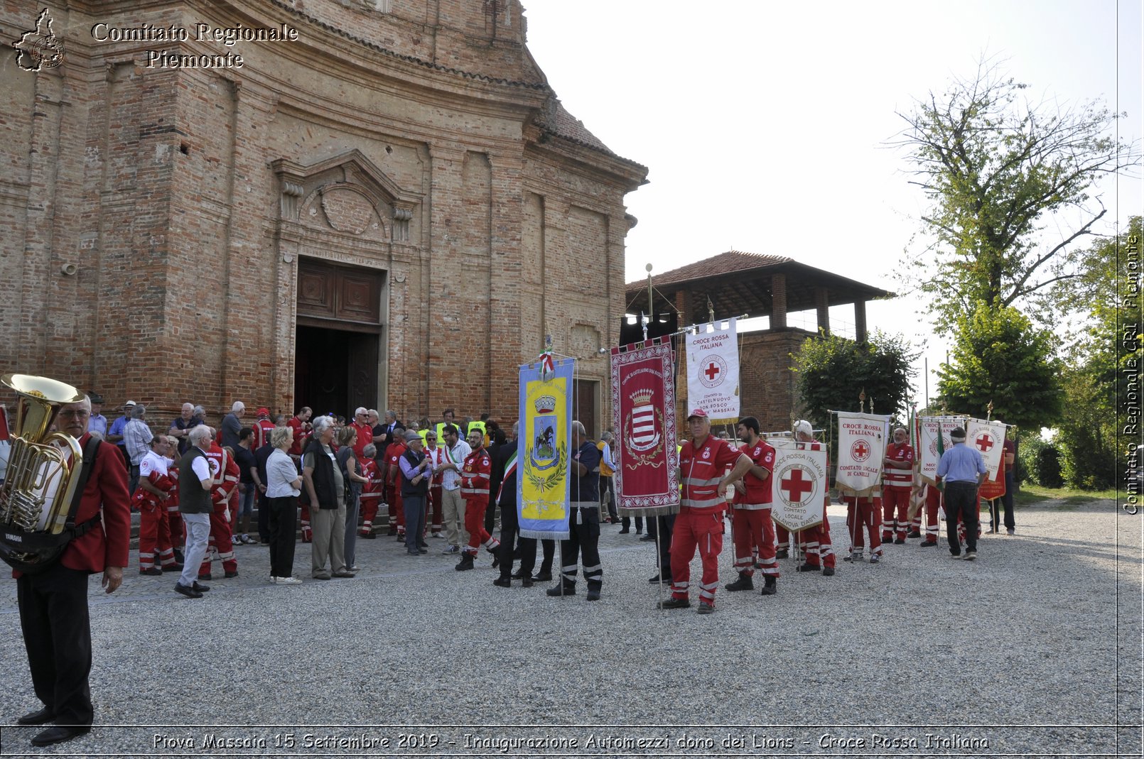 Piov Massaia 15 Settembre 2019 - Inaugurazione Automezzi dono dei Lions - Croce Rossa Italiana