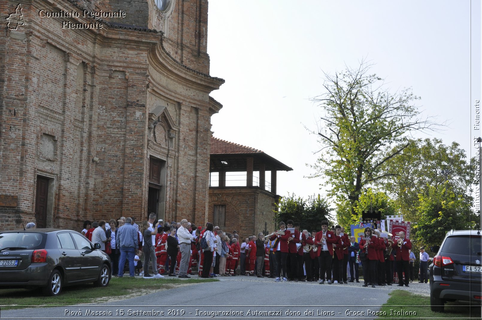 Piov Massaia 15 Settembre 2019 - Inaugurazione Automezzi dono dei Lions - Croce Rossa Italiana