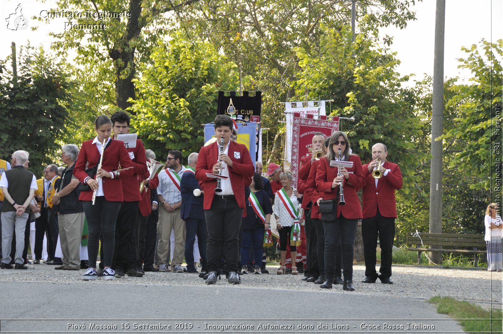 Piov Massaia 15 Settembre 2019 - Inaugurazione Automezzi dono dei Lions - Croce Rossa Italiana