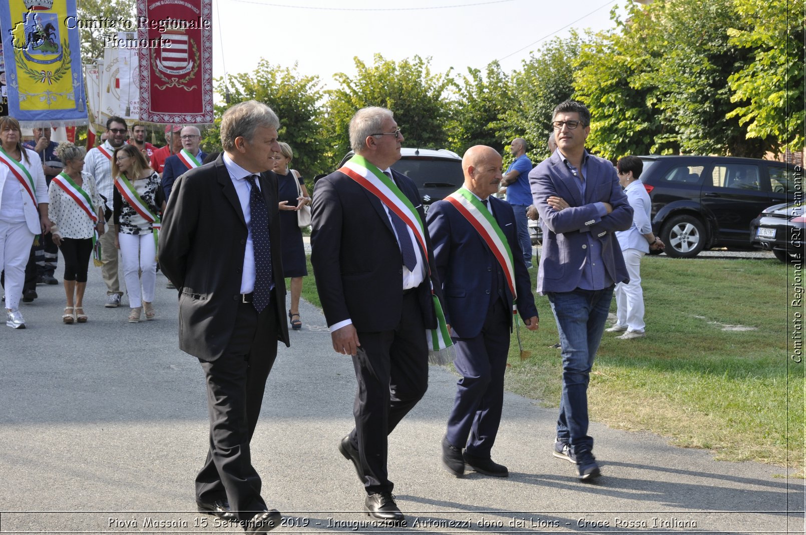 Piov Massaia 15 Settembre 2019 - Inaugurazione Automezzi dono dei Lions - Croce Rossa Italiana