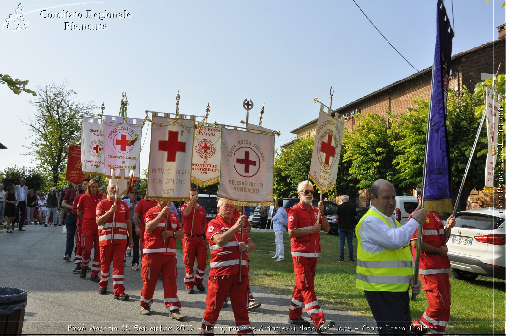 Piov Massaia 15 Settembre 2019 - Inaugurazione Automezzi dono dei Lions - Croce Rossa Italiana