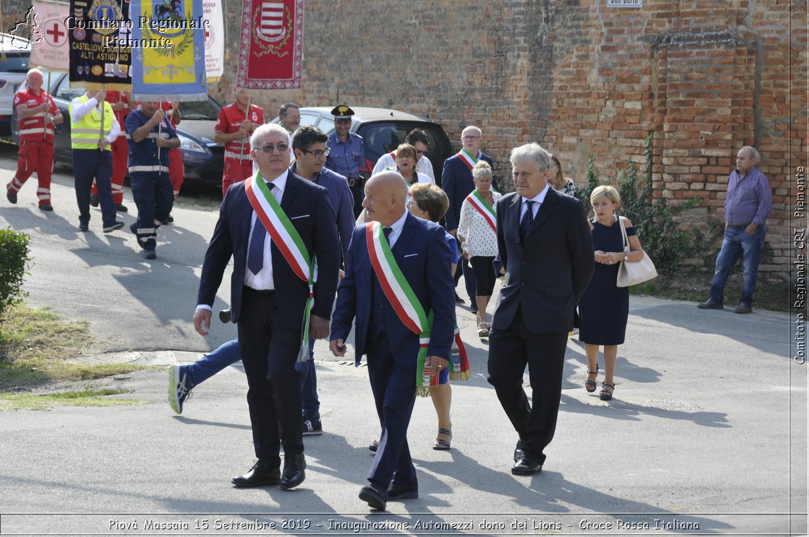 Piov Massaia 15 Settembre 2019 - Inaugurazione Automezzi dono dei Lions - Croce Rossa Italiana