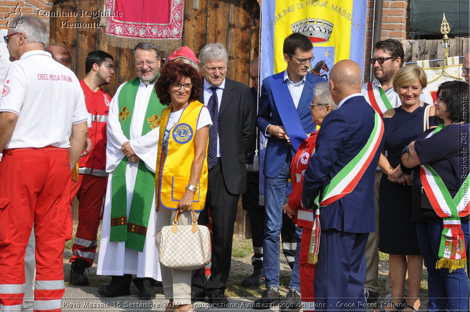 Piov Massaia 15 Settembre 2019 - Inaugurazione Automezzi dono dei Lions - Croce Rossa Italiana